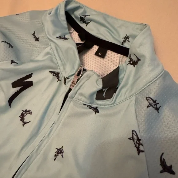 Specialized Shark Week Set: Jersey, Base Layer and Bib Shorts - Picture 4 of 7